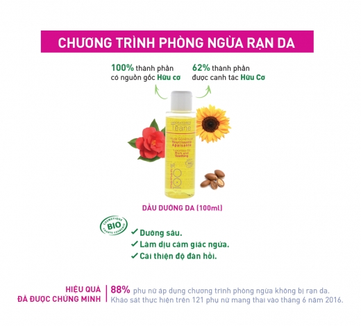 MUM 100% LUXURIOUS OIL RICH AND SOOTHING - Dầu dưỡng da và giữ ẩm 100ml